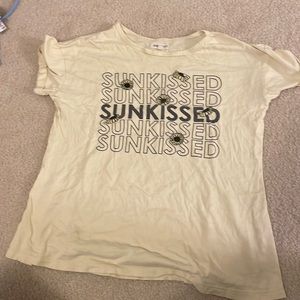 Sunkissed tshirt